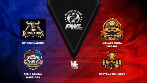 Pro Wrestling League, Season 5: UP Dominators vs Maharashtra Kesari | Delhi Dangal Warriors vs Haryana Thunders