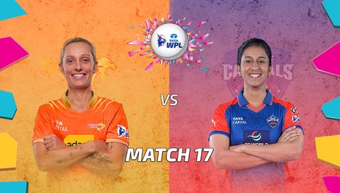 TATA WPL 2026: Gujarat Giants vs Delhi Capitals