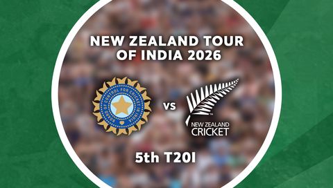 New Zealand Tour оf India 2026 5th Т20I