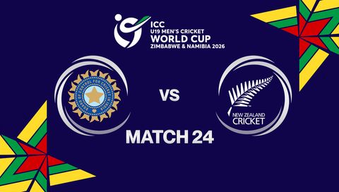 ICC U-19 Men's Cricket World Cup Zimbabwe & Namibia 2026: India vs New Zealand