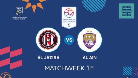 UAE Pro League 2025/26: Al Jazira vs Al Ain