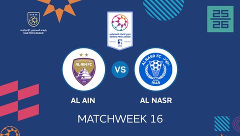UAE Pro League 2025/26: Al Ain vs Al Nasr