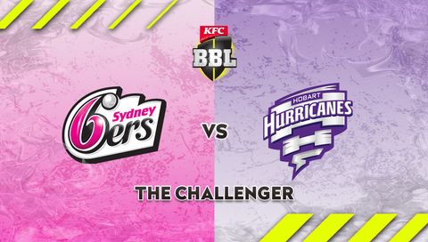 KFC Big Bash League, Season 15: Sydney Sixers vs Hobart Hurricanes