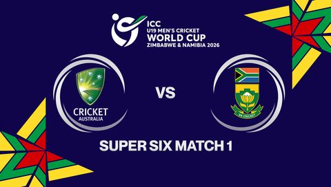 ICC U-19 Men's Cricket World Cup Zimbabwe & Namibia 2026: Australia vs South Africa