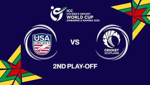 ICC U-19 Men's Cricket World Cup Zimbabwe & Namibia 2026: USA vs Scotland