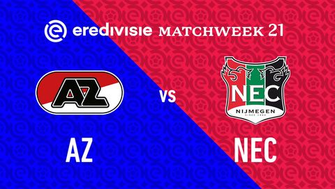 Eredivisie 2025/26: AZ Alkmaar vs NEC Nijmegen