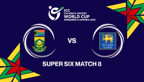 ICC U-19 Men's Cricket World Cup Zimbabwe & Namibia 2026: South Africa vs Sri Lanka