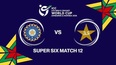 ICC U-19 Men's Cricket World Cup Zimbabwe & Namibia 2026: India vs Pakistan