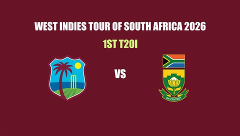 West Indies tour of South Africa 2026 1st Т20I