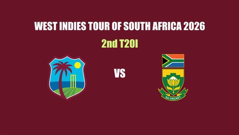 West Indies tour of South Africa 2026 2nd Т20I