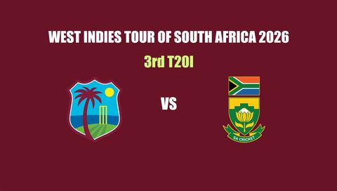 West Indies tour of South Africa 2026 3rd Т20I