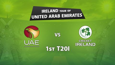 Ireland tour of United Arab Emirates 2026 1st Т20I