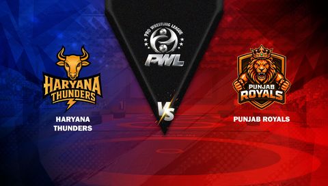 Pro Wrestling League, Season 5 Semifinal 1: Haryana Thunders vs Punjab Royals