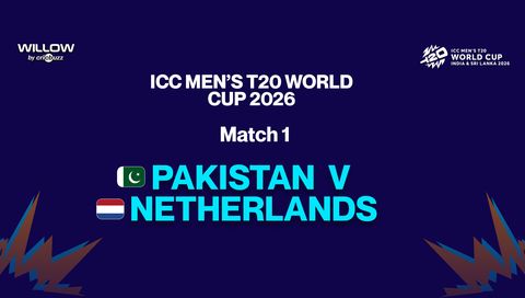 ICC Men's Т20 World Cup India & Sri Lanka 2026: Pakistan vs Netherlands