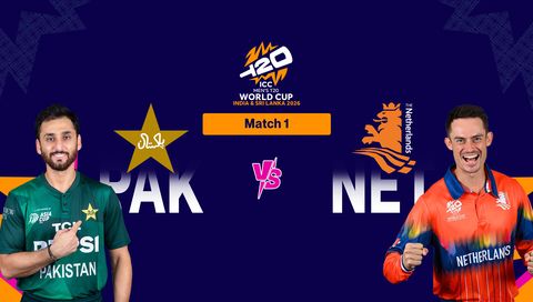 ICC Men's Т20 World Cup India & Sri Lanka 2026: Pakistan vs Netherlands