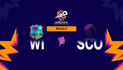 ICC Men's Т20 World Cup India & Sri Lanka 2026: West Indies vs Scotland
