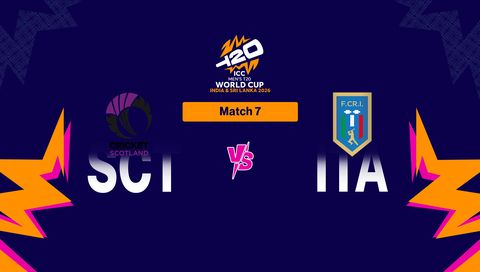 ICC Men’s Т20 World Cup 2026, Match 7: Scotland vs Italy