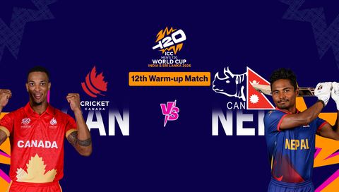 ICC Men's Т20 World Cup India & Sri Lanka 2026 Warm-Up: Canada vs Nepal