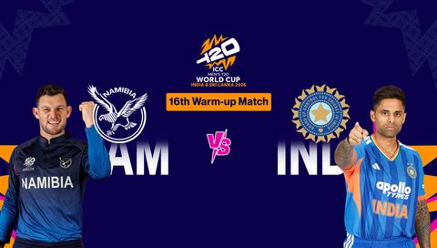 ICC Men's Т20 World Cup India & Sri Lanka 2026 Warm-Up: Namibia vs India A