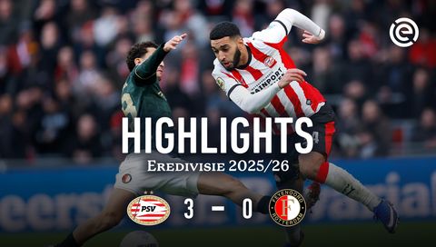PSV Eindhoven 3 - 0 Feyenoord | Eredivisie 2025/26 Highlights