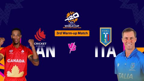 ICC Men's Т20 World Cup India & Sri Lanka 2026 Warm-Up: Canada vs Italy