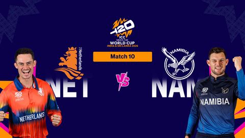 ICC Men's Т20 World Cup 2026, Match 10: Netherlands vs Namibia