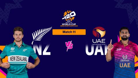 ICC Men's Т20 World Cup 2026, Match 11: New Zealand vs United Arab Emirates