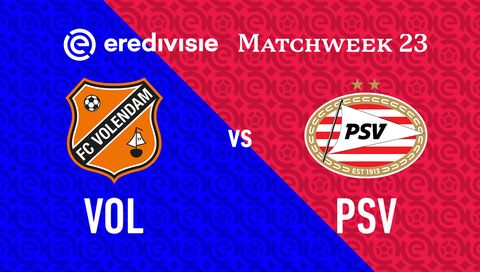 Eredivisie 2025/26: FC Volendam vs PSV Eindhoven