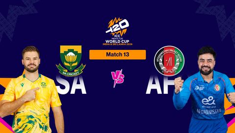 ICC Men's Т20 World Cup 2026, Match 13: South Africa vs Afghanistan
