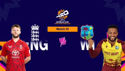 ICC Men's Т20 World Cup 2026, Match 15: England vs West Indies