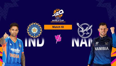 ICC Men's Т20 World Cup 2026, Match 18: India vs Namibia