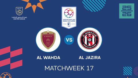 UAE Pro League 2025/26: Al Wahda vs Al Jazira
