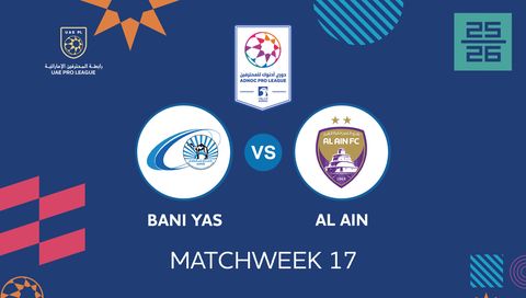 UAE Pro League 2025/26: Bani Yas vs Al Ain