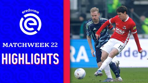 Heavyweights Trade Blows, Share the Spoils | Week 22, Eredivisie 2025/26 Highlights