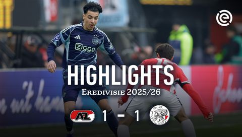 AZ Alkmaar 1 - 1 Ajax | Eredivisie 2025/26 Highlights