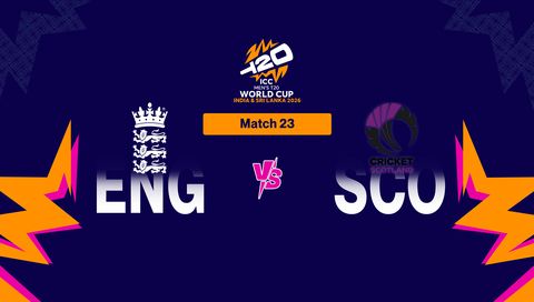 ICC Men's Т20 World Cup 2026, Match 23: England vs Scotland