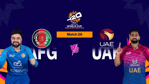 ICC Men's Т20 World Cup 2026, Match 28: Afghanistan vs UАЕ