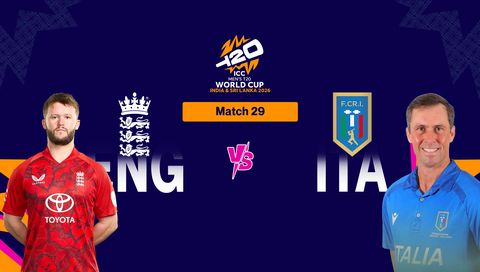 ICC Men's Т20 World Cup 2026, Match 29: England vs Italy