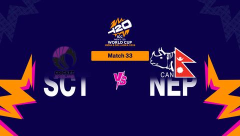 ICC Men's Т20 World Cup 2026, Match 33: Scotland vs Nepal