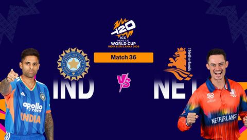 ICC Men's Т20 World Cup 2026, Match 36: India vs Netherlands