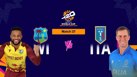 ICC Men's Т20 World Cup 2026, Match 37: West Indies vs Italy