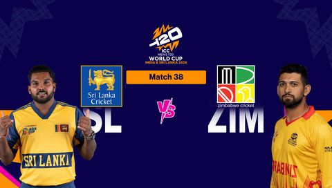 ICC Men's Т20 World Cup 2026, Match 38: Sri Lanka vs Zimbabwe