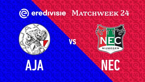 Eredivisie 2025/26: AFC Ajax vs NEC