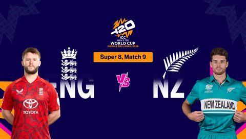 ICC Men's Т20 World Cup 2026, Super 8: England vs New Zealand