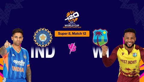 ICC Men's Т20 World Cup 2026, Super 8: India vs West Indies