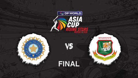DP World Asia Cup Rising Stars Women's 2026 Final: India A vs Bangladesh A