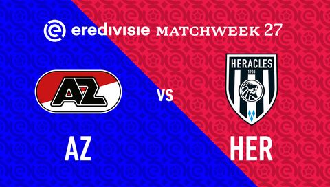 Eredivisie 2025/26: AZ Alkmaar vs Heracles Almelo