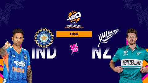 ICC Men's Т20 World Cup 2026, Final: India vs New Zealand