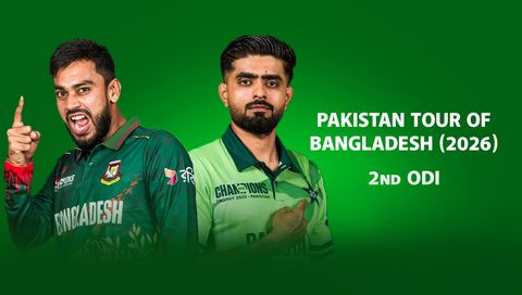 Pakistan tour of Bangladesh 2026 2nd ODI