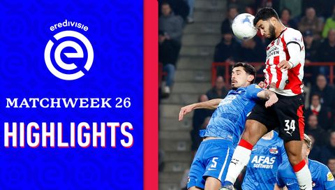PSV Edge Out AZ | Week 26, Eredivisie 2025/26 Highlights